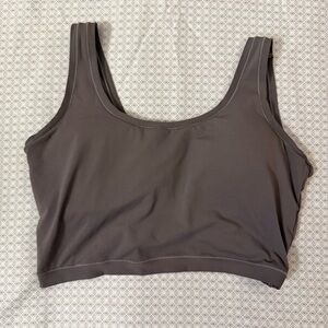 Charcoal Women's Sports Bra - XS / 2